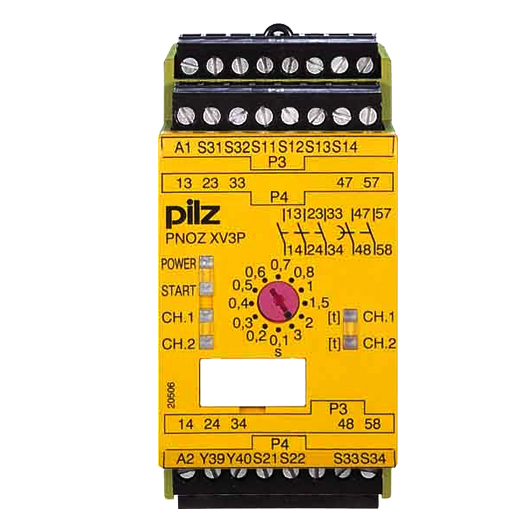 777510 New PILZ PNOZ XV3P 30/24 VDC 3n/o 2n/o t